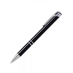 PLUMA METALICA TINTA NEGRA personalizada