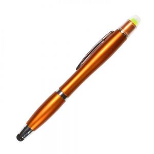 BOLIGRAFO CON TOUCH Y MARCATEXTOS DE GEL personalizada