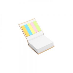 LIBRETA ECOLOGICA CON SET DE NOTAS personalizada