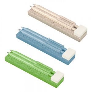 SET FIBRA DE TRIGO personalizada