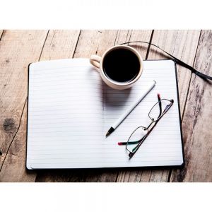 LIBRETA CON PASTA DE CURPIEL personalizada